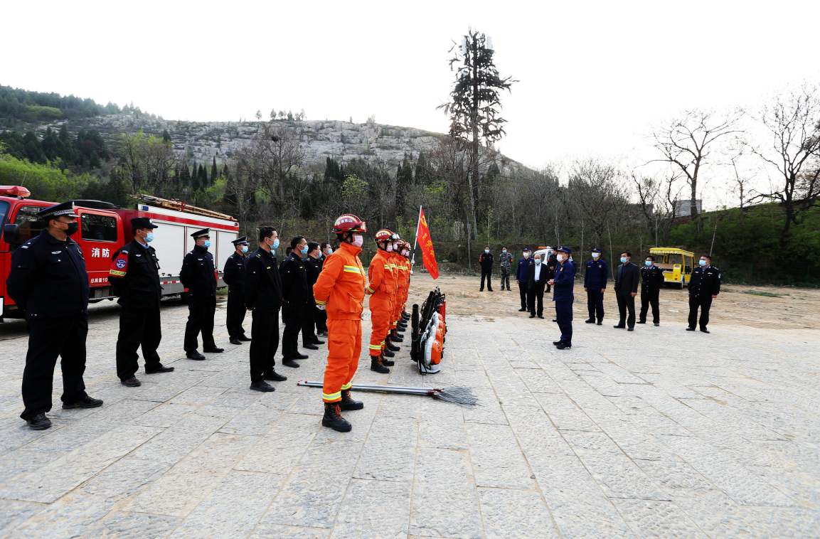 梁山景區(qū)多措并舉， 扎實做好景區(qū)森林防火工作